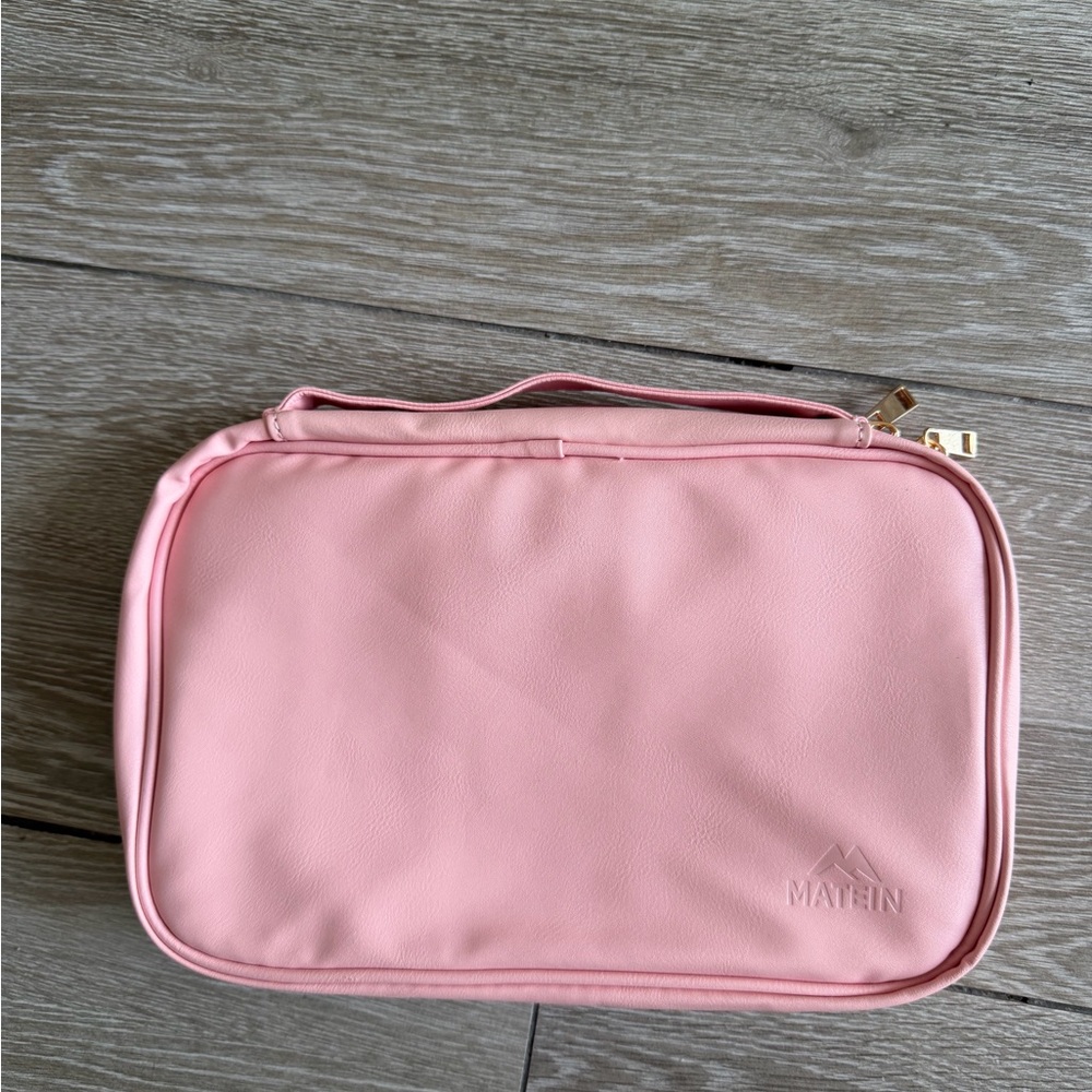 Matin Pink Jewelry travel bag